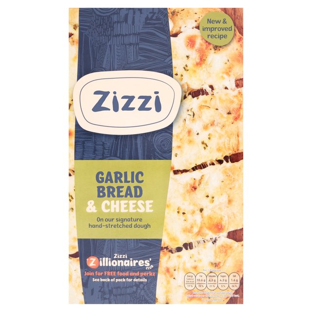 Zizzi Garlic Bread & Cheese  250g