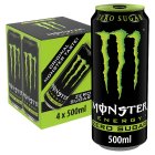 Monster Energy Drink Zero Sugar 4 x 500ml