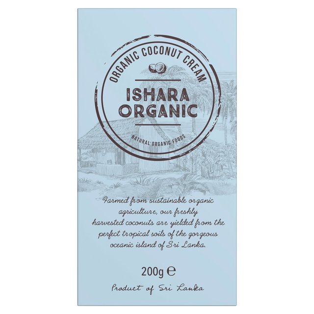 Ishara Organic Coconut Cream  200g