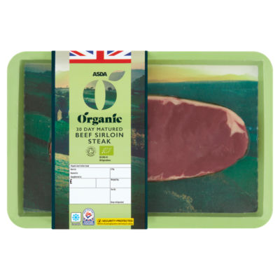 ASDA Organic Beef Sirloin Steak