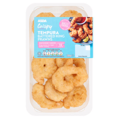 ASDA Crispy Tempura Battered King Prawns