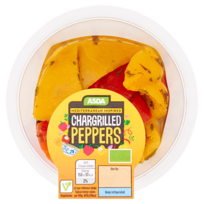 ASDA Marinated Chargrilled Peppers 150g