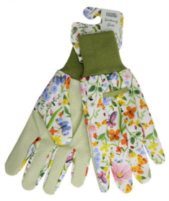 George Home Floral Printed Gardening Gloves