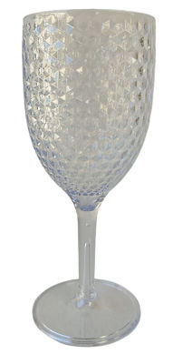 George Home Plastic Clear Wine Glass