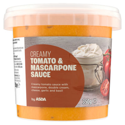 ASDA Creamy Tomato & Mascarpone Pasta Sauce 350g