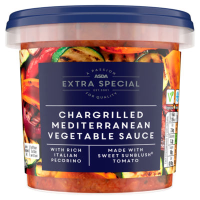 ASDA Extra Special Chargrilled Mediterranean Vegetable Sauce 350g