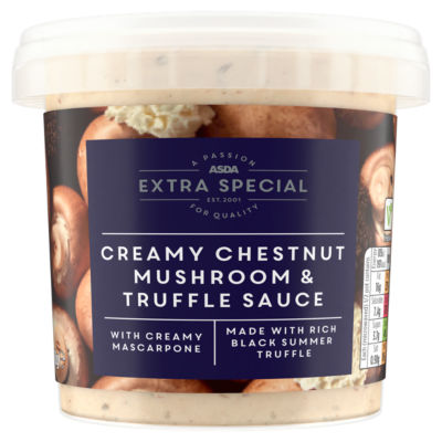 ASDA Extra Special Creamy Chestnut Mushroom & Truffle Sauce 350g