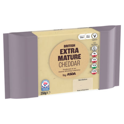 ASDA British Extra Mature Cheddar 250g