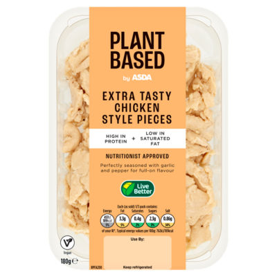 Plant Based by ASDA Extra Tasty Chicken Style Pieces