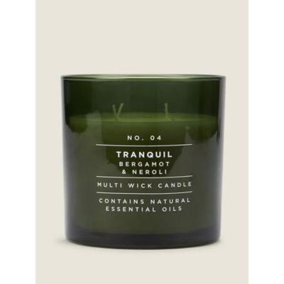 George Home Tranquil Bergamot and Neroli XL Multiwick Candle