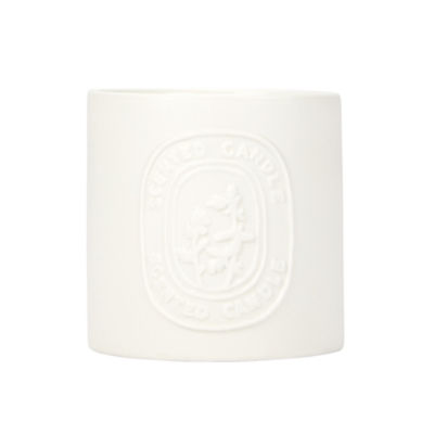 George Home Cottage Twist Embossed Ceramic Candle