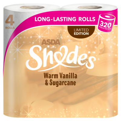 ASDA Shades Club Tropicana Toilet Tissue 4 rolls