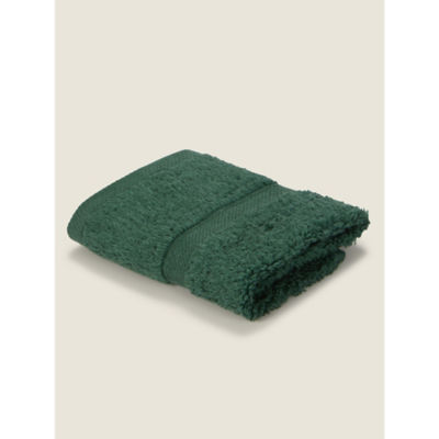 George Home Fir Green Super Soft  Face Cloth