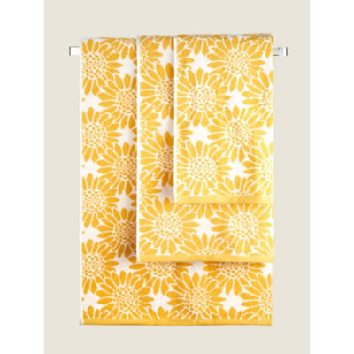 George Home Yellow Sunflower  Bath Sheet