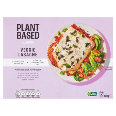 Plant Based by ASDA Veggie Lasagne