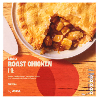 ASDA Family Roast Chicken Pie 700g