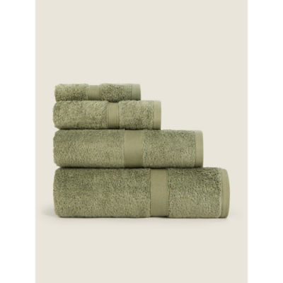 George Home Sage Green Super Soft  Hand Towel