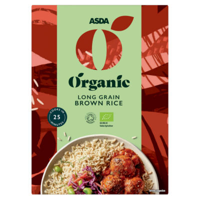 ASDA Organic Long Grain Brown Rice