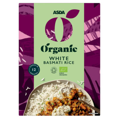 ASDA Organic White Basmati Rice