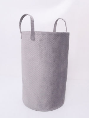 George Home 45L Grey Laundry Bag