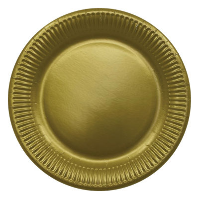 George Home 12 Gold Paper Plates