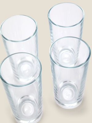 George Home 4 Pack Basic Glasses 270ml