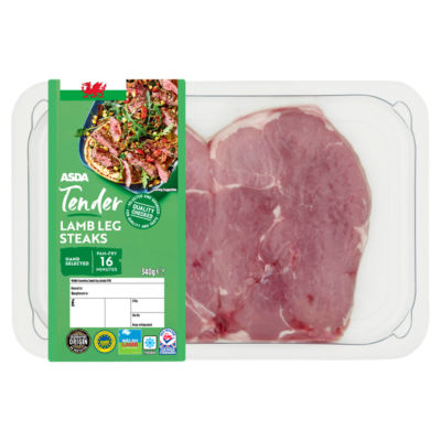 ASDA Tender Lamb Leg Steaks