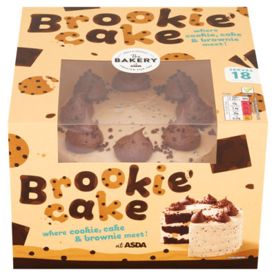 The BAKERY at ASDA Brookie Cake