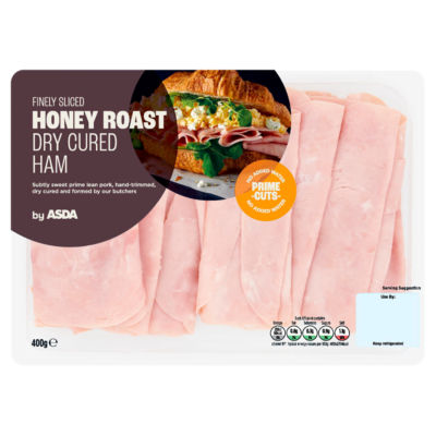 ASDA Finely Sliced Honey Roast Dry Cured Ham