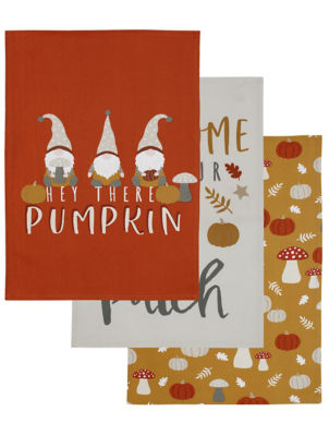 George Home Pumpkin Tea Towels