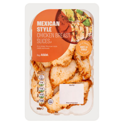 ASDA Asda Mexican Style Chicken Breast Slices