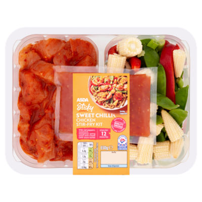 ASDA Sticky Sweet Chilli Chicken Stir-Fry Kit