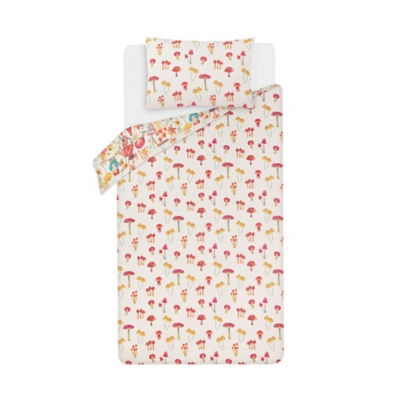 George Home Super Bloom Toadstool Reversible Duvet Set - Single