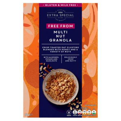 ASDA Extra Special Free From Multi Nut Granola 350g