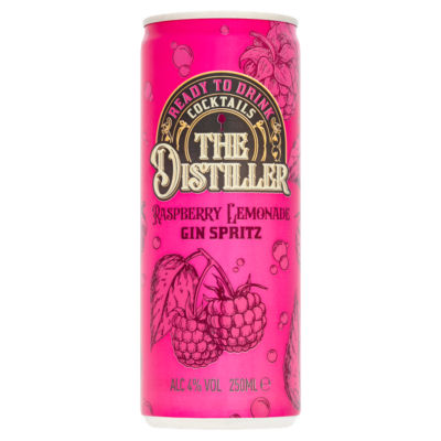 The Distiller Raspberry Lemonade Gin Spritz 250ml