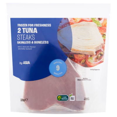 ASDA 2 Tuna Steaks 320g