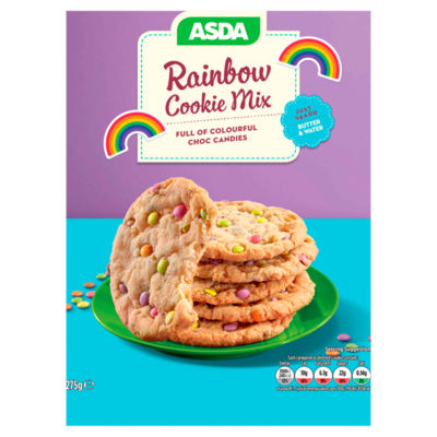 ASDA Rainbow Cookie Mix 275g