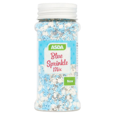 BAKE by ASDA Blue Sprinkles Mix 70g