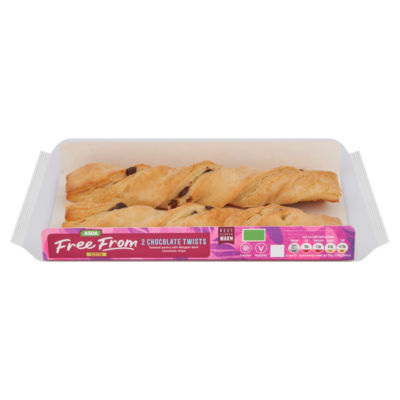 ASDA Free From 2 Chocolate Twists