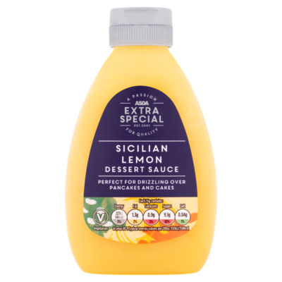 ASDA Extra Special Sicilian Lemon Dessert Sauce 290g