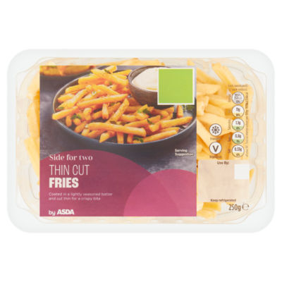 ASDA Side for Two Thin Cut Fries 250g