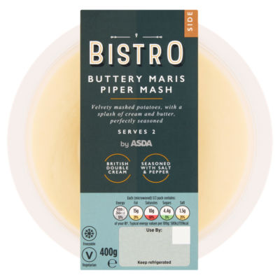 Bistro by ASDA Buttery Maris Piper Mash 400g