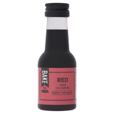 ASDA Bake Red Food Colouring 38ml