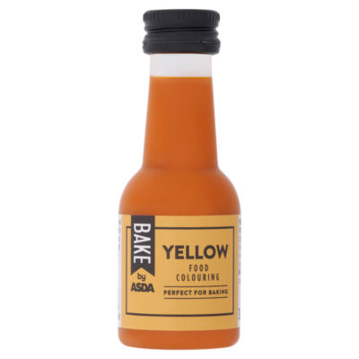 ASDA Bake Yellow Food Colouring 38ml