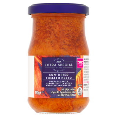 ASDA Extra Special Sun-Dried Tomato Pesto 190g