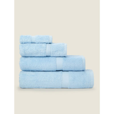 George Home Soft Blue Super-Soft Cotton Hand Towel