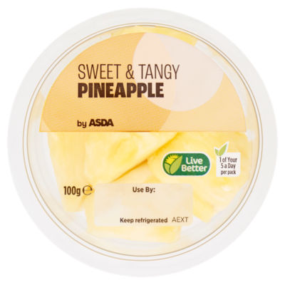 ASDA Pineapple 100g