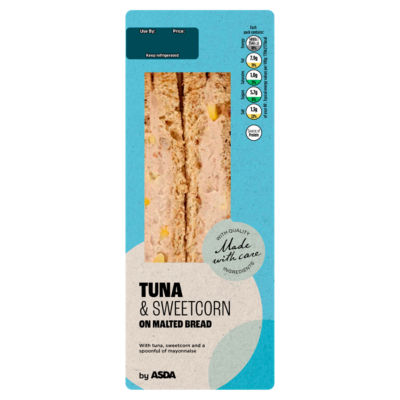 ASDA Tuna & Sweetcorn on Malted Bread Sandwich