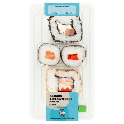 ASDA Salmon & Prawn Sushi