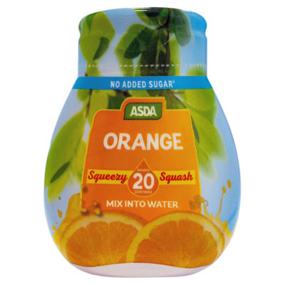 ASDA Orange Squeezy Squash 66ml